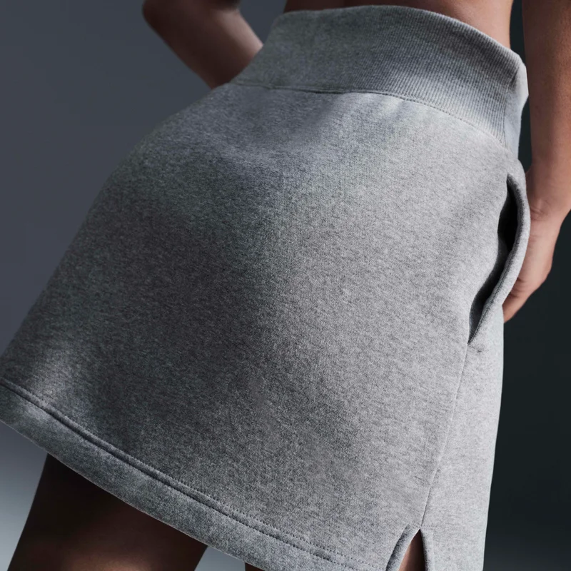 Nike Grey Nike Sportswear Phoenix Fleece for Women | Best Price UAE